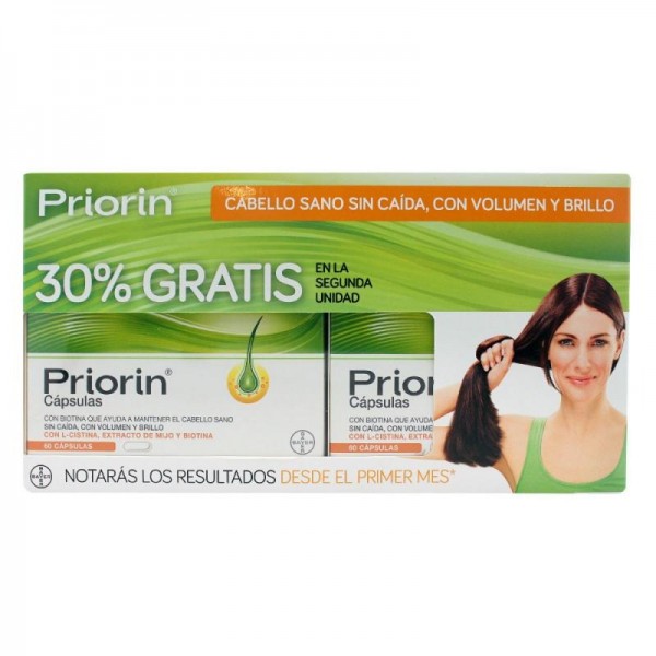 Priorin Densidad y Anclaje 2x60 Caps Promo